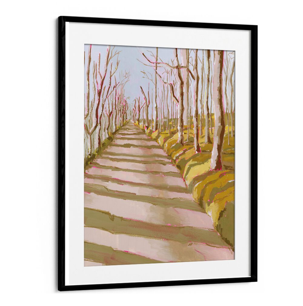 Transform your space with the serene FOREST PATH artwork, inviting nature's tranquility into your home.