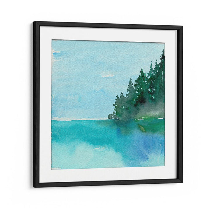 ON THE LAKE , LANDSCAPE PAINTINGS