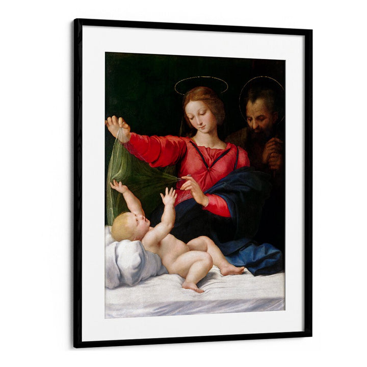 MADONNA OF LORETO (1509) BY RAPHAEL RAFFAELLO , VINTAGE PAINTINGS