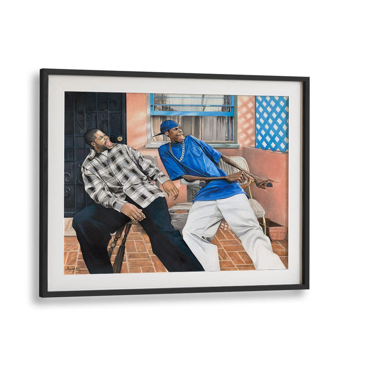 FRIDAY, AFRICAN ART PAINTINGS showcases vibrant characters, bringing life and culture to your home decor.