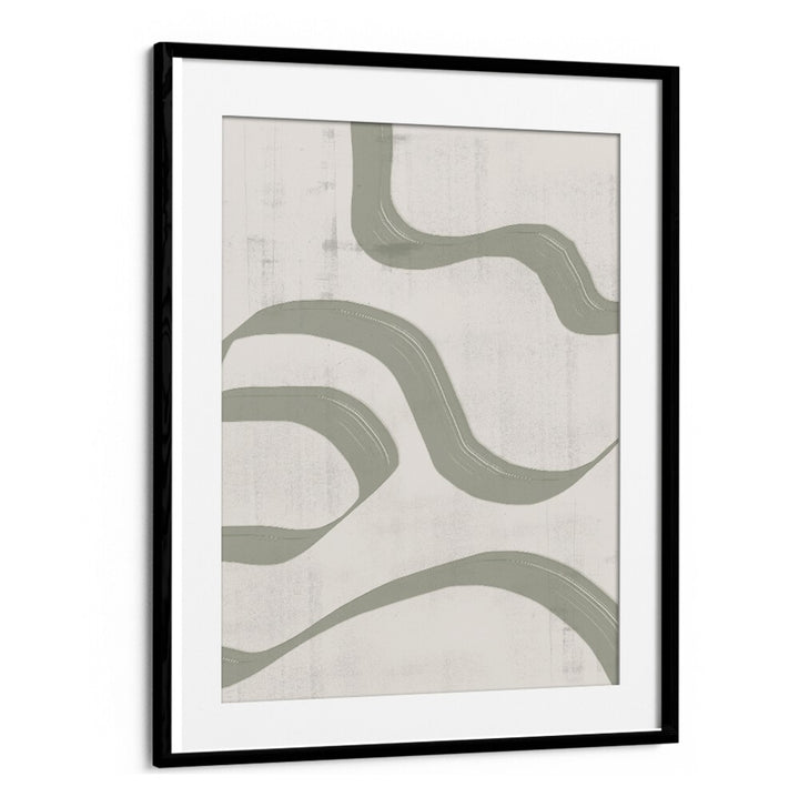 GREEN WAVES NO.2 , ABSTRACT PAINTINGS