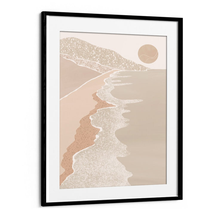 Serene ABSTRACT SEASIDE, LANDSCAPE PAINTINGS showcasing vibrant coastal colors and dynamic forms for art lovers.