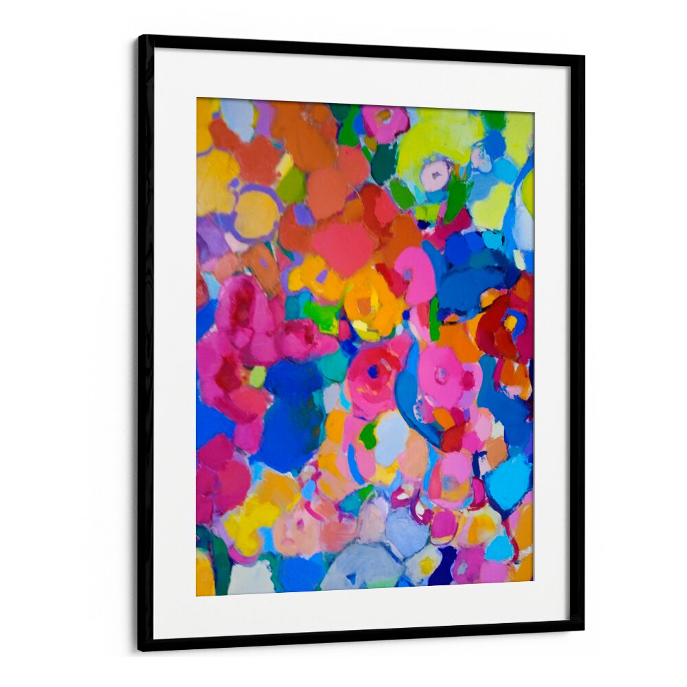 Vibrant FLOWERS FANTASY, ABSTRACT PAINTINGS showcase colorful blooms, enhancing any space with elegance and beauty.