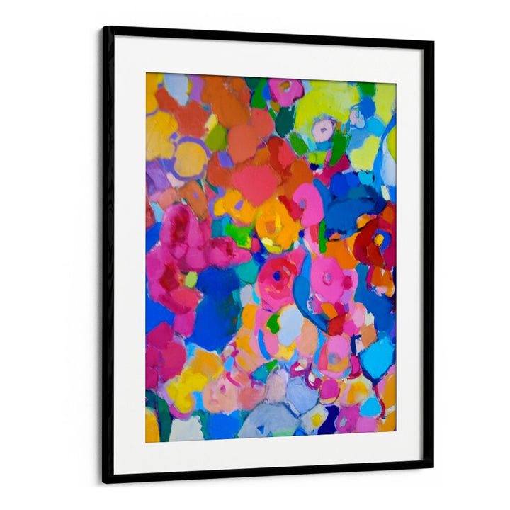 Vibrant FLOWERS FANTASY, ABSTRACT PAINTINGS showcase colorful blooms, enhancing any space with elegance and beauty.