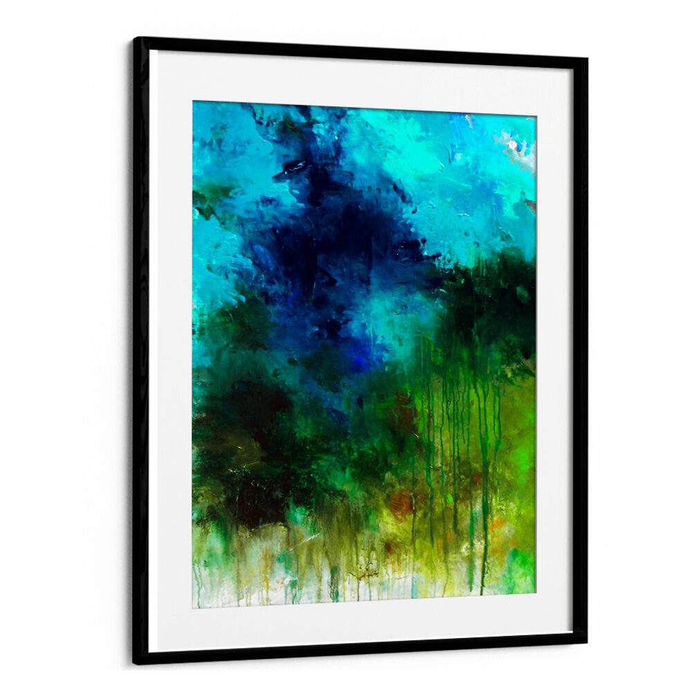 Vibrant colors and fluid forms define ABSTRACTION DESIGN VI, a must-have in ABSTRACT PAINTINGS for modern decor.