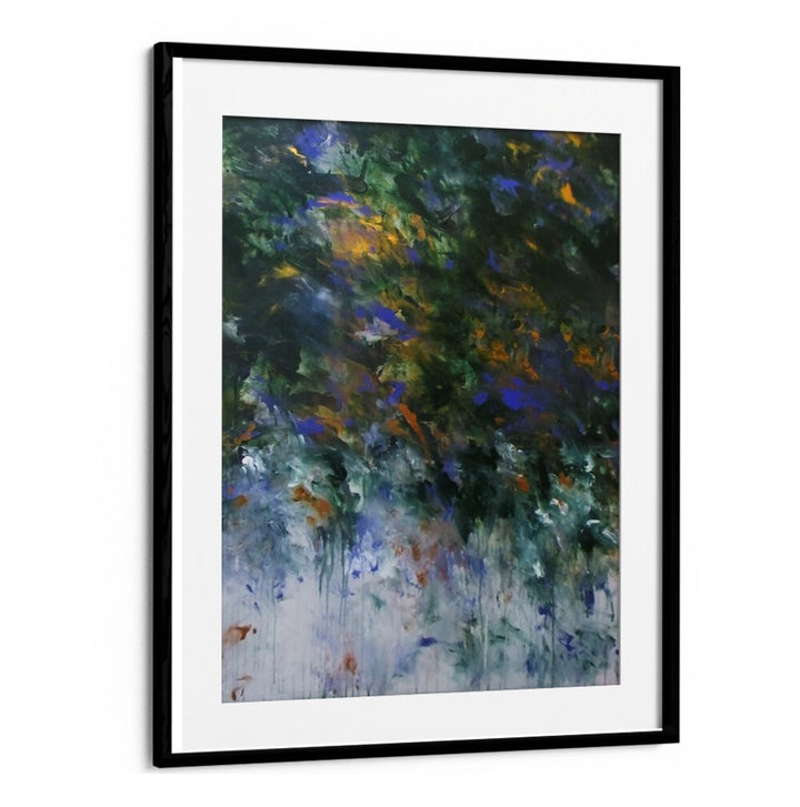 Captivating ABSTRACTION DESIGN I, ABSTRACT PAINTINGS art piece enhances any decor with vibrant colors and textures.