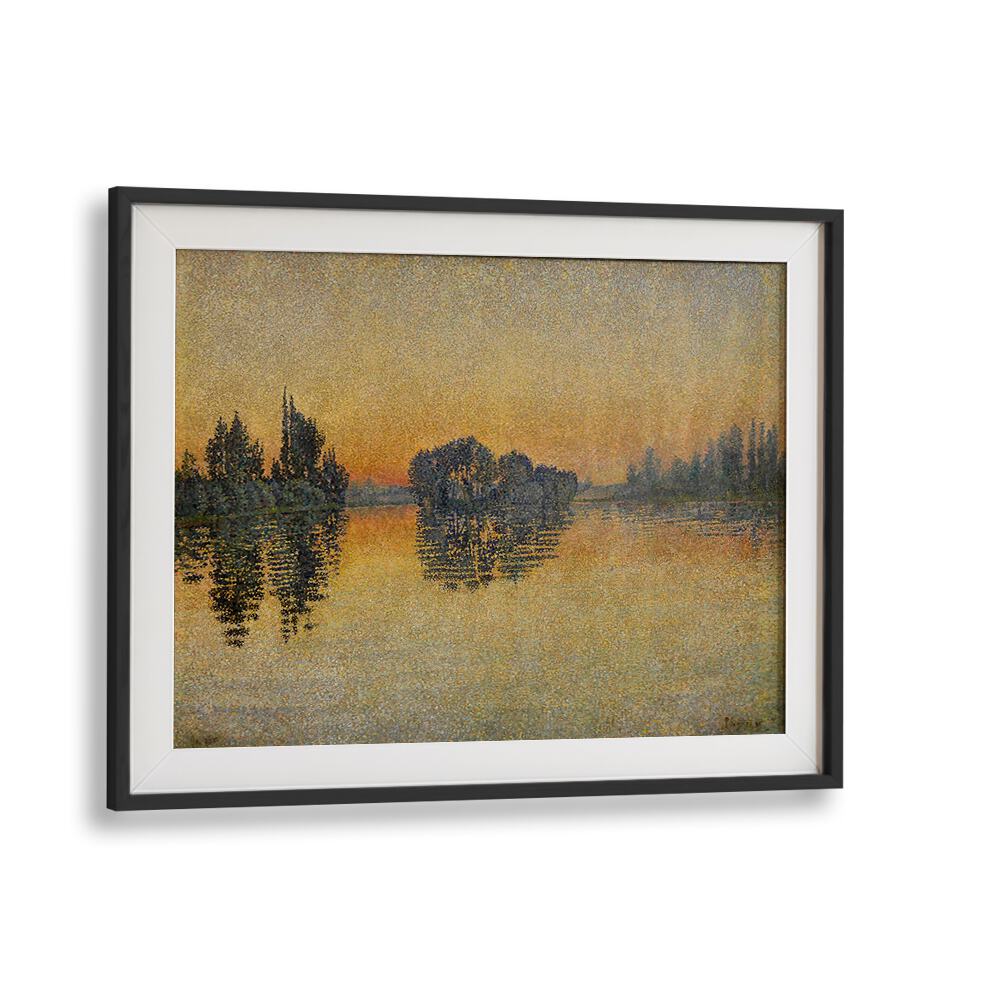 SUNSET (1889)  , VINTAGE PAINTINGS