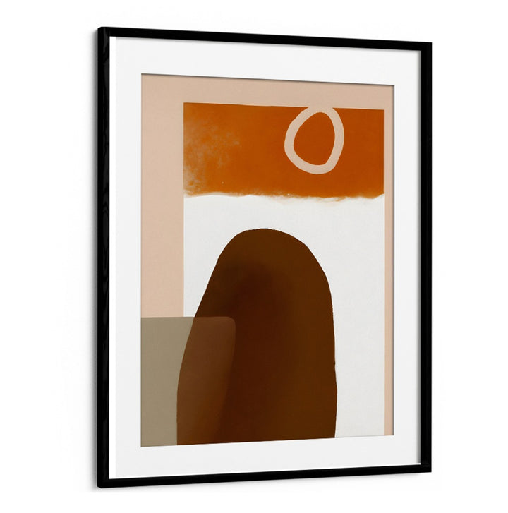 PETRA , ABSTRACT PAINTINGS featuring warm earthy tones and bold shapes to elevate modern interiors with dynamic art.