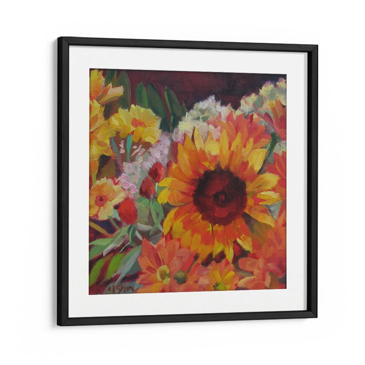 EMILY FLOWERS , FLORAL FLOWER PAINTINGS