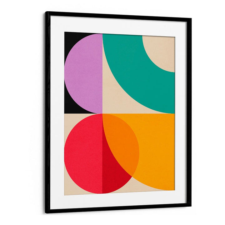 CIRCLES IN HARMONY VI , ABSTRACT PAINTINGS , ABSTRACT ART PRINTS