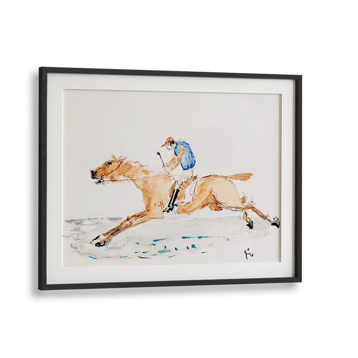 JOCKEY AU GALOP (CA.1878) , VINTAGE PAINTINGS