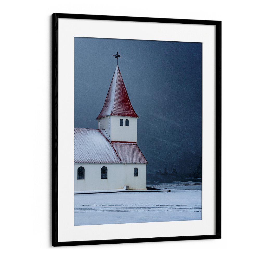 SNOW STORM IN VIK , LANDSCAPE PHOTO PRINTS , LANDSCAPE PHOTOGRAPHY