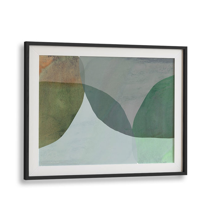 Elegant "EARTHENWARE SURFACES I, ABSTRACT PAINTINGS" artwork showcasing vibrant colors and dynamic forms, perfect for any space.