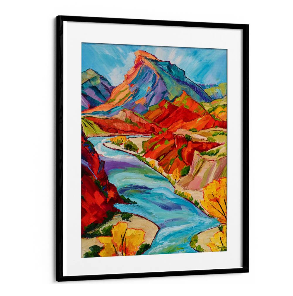 LAND OF ECHANTMENT , LANDSCAPE PAINTINGS