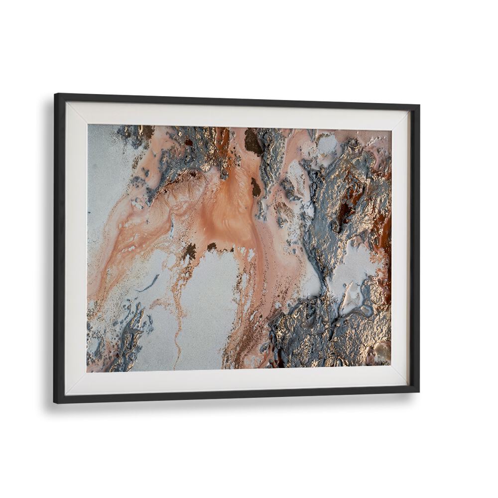 Elegant UNEARTING, ABSTRACT PAINTINGS featuring swirling colors and textures, perfect for enhancing any decor.