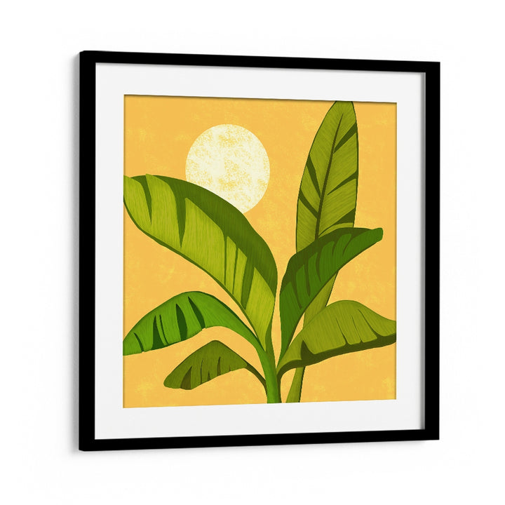 Bar Art painting - SUNNY GOLDEN TROPICS by Asianmonk