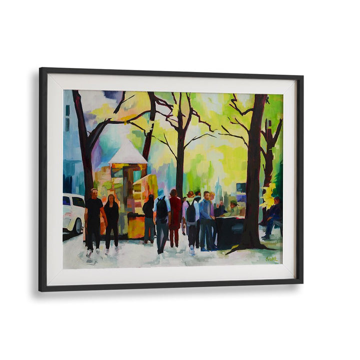 SUNDAY IN NEW YORK , LANDSCAPE PAINTINGS
