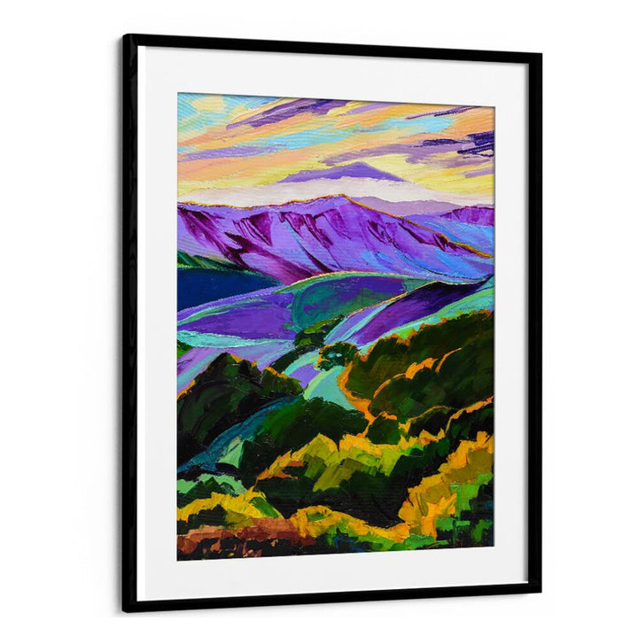 PURPLE MOUNTANS MAJESTY , LANDSCAPE PAINTINGS