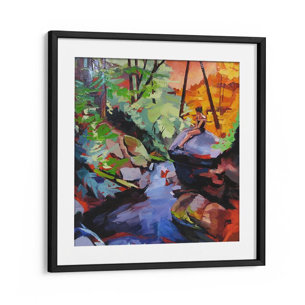 MILFROD BROOK , LANDSCAPE PAINTINGS