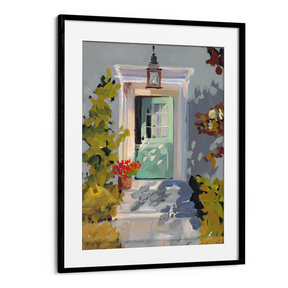 Brighten your space with the DUTCH DOOR, FLORAL FLOWER PAINTINGS, a stunning contemporary floral art piece.