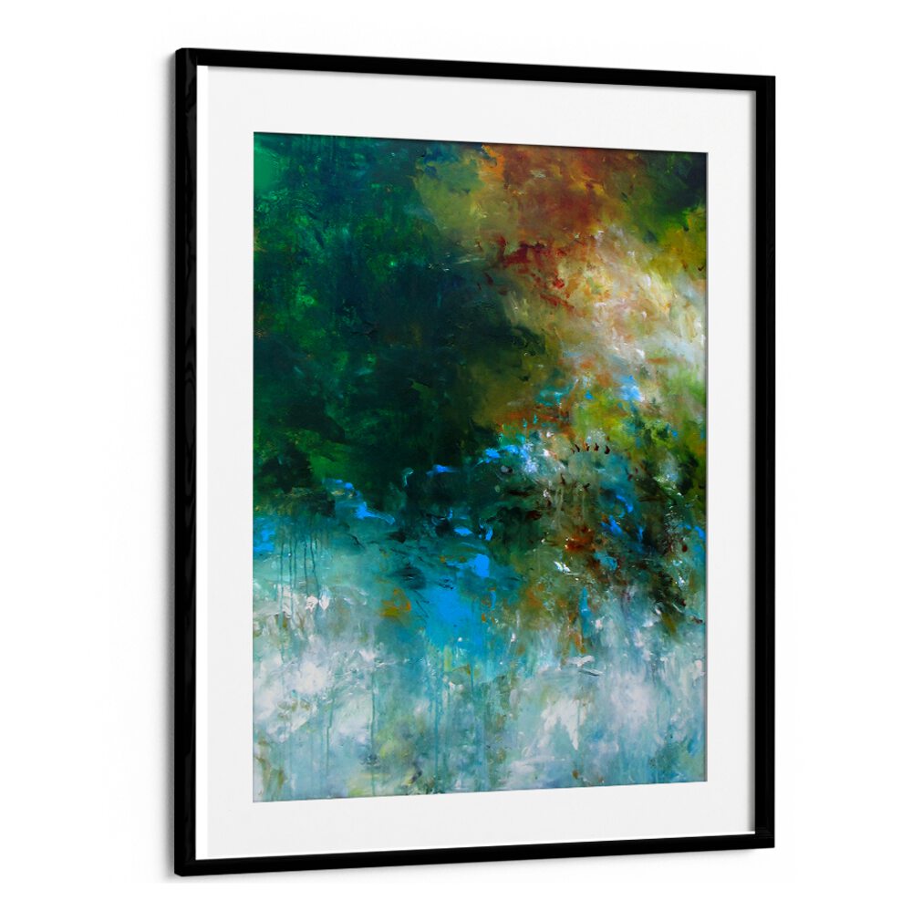 Vibrant ABSTRACT DESIGN XIII, ABSTRACT PAINTINGS adds artistic allure to your space with captivating color strokes.