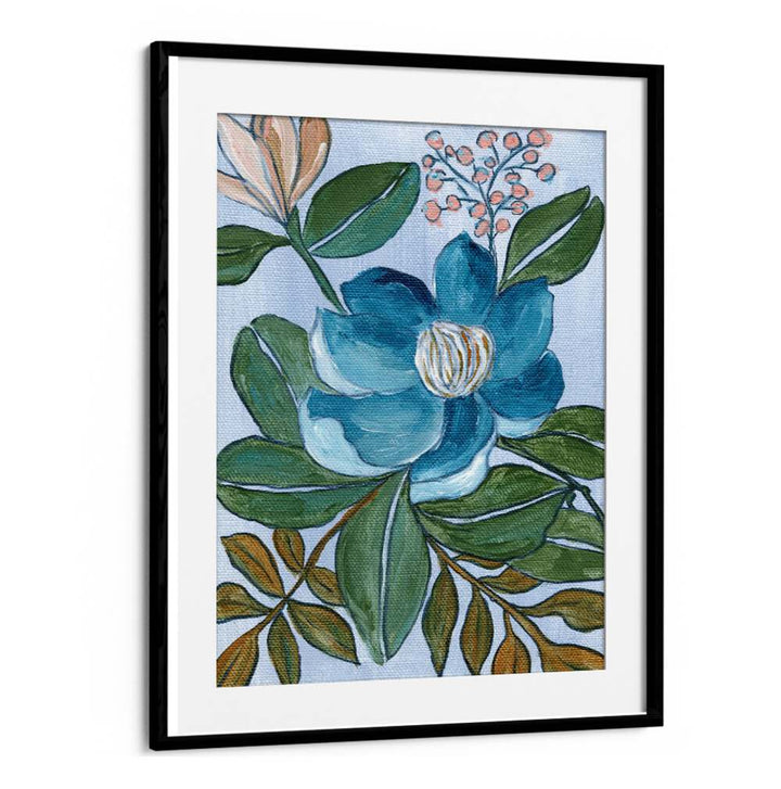 BLUE BLOSSOM , FLORAL FLOWER PAINTINGS