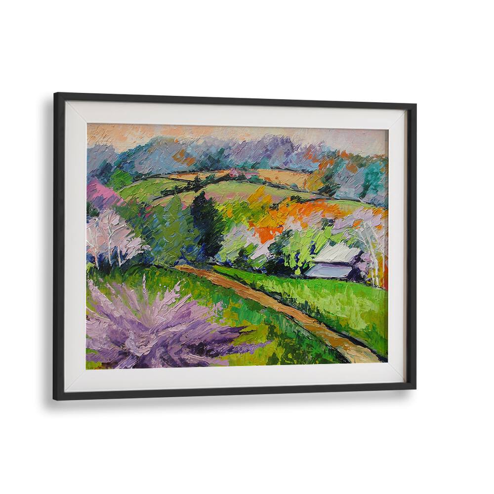COVERBRIDGE ROAD , LANDSCAPE PAINTINGS