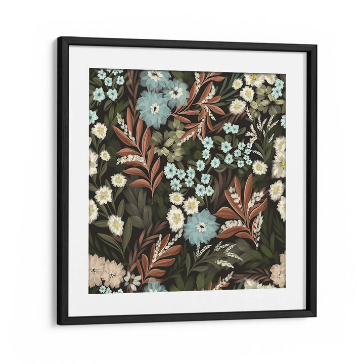 FOREST BOTANICALS , FLORAL FLOWER PAINTINGS