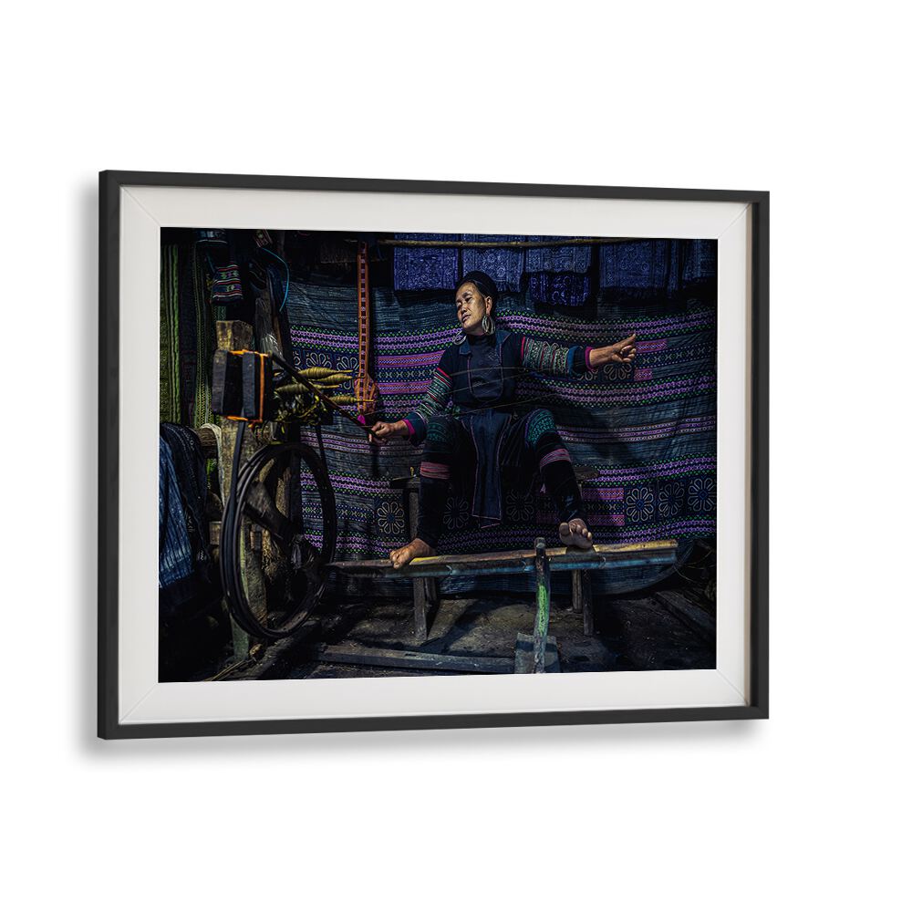 Vibrant portrait from INDIGO WORLD, PHOTOGRAPHY PRINTS showcasing urban life and cultural depth in stunning detail.