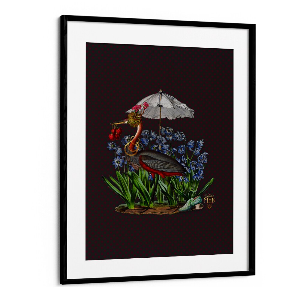 Whimsical ENCHANTED FOREST I, ANIMAL PAINTINGS features vibrant flora and fauna, perfect for any magical decor.