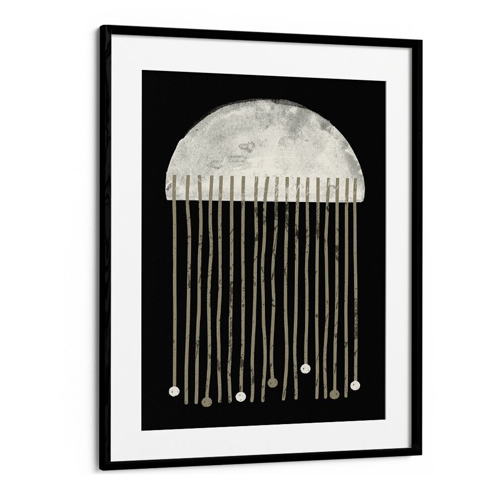 Elegant geometric art print from the MIDNIGHT WHISPERS ABSTRACTION collection, perfect for modern decor.