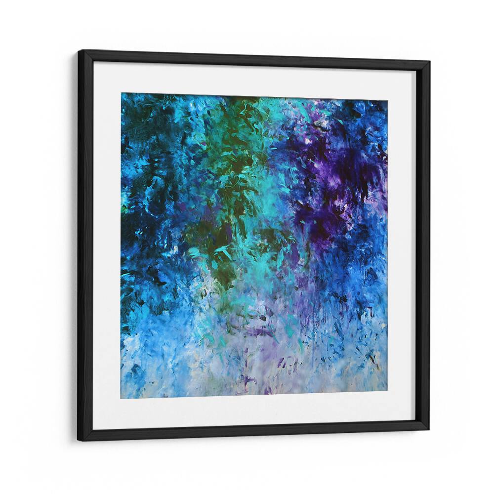 Vibrant hues blend in ABSTRACT DESIGN II, ABSTRACT PAINTINGS, perfect for elevating your contemporary space.