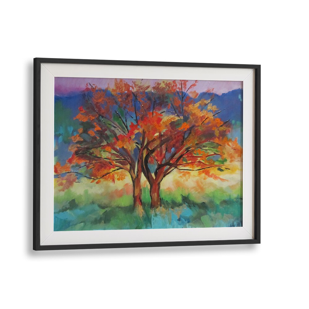 AUTUMN ARRIVAL , LANDSCAPE PAINTINGS