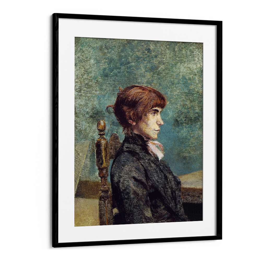 PORTRAIT OF JEANNE WENZ (1886)  , VINTAGE PAINTINGS