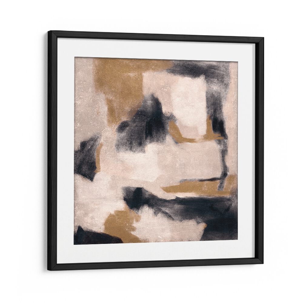 Framed DYNAMIC BRUSHSTROKES, ABSTRACT PAINTINGS in earthy tones, perfect for modern decor. Enhance your space today!
