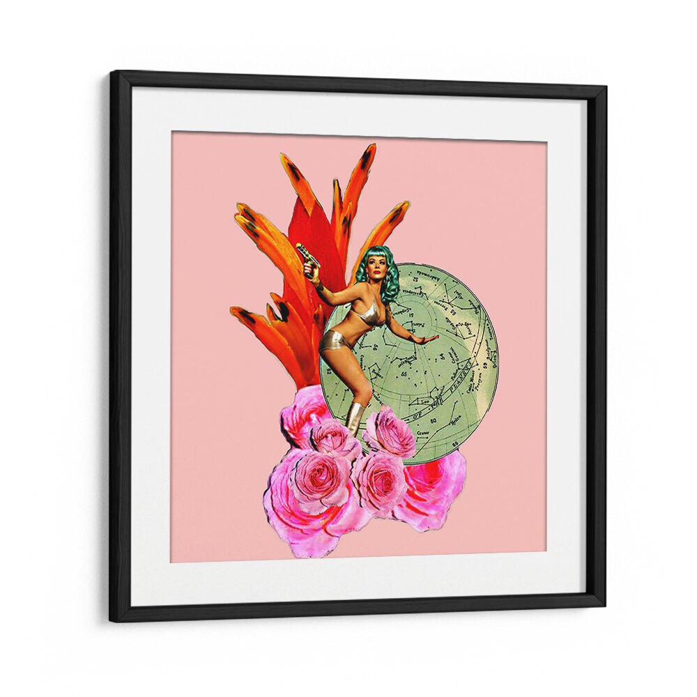 Bold and vibrant, the GIRL POWER IV, PORTRAITS artwork empowers women with style and inspiration. Perfect for modern spaces.
