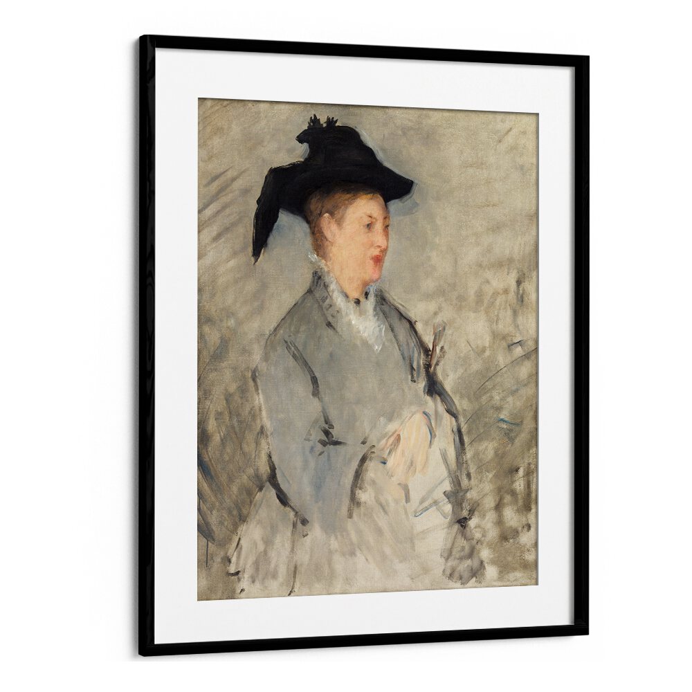 MADAME ÉDOUARD MANET (SUZANNE LEENHOFF, 1830–1906) BY EDOUARD MANET , VINTAGE PAINTINGS