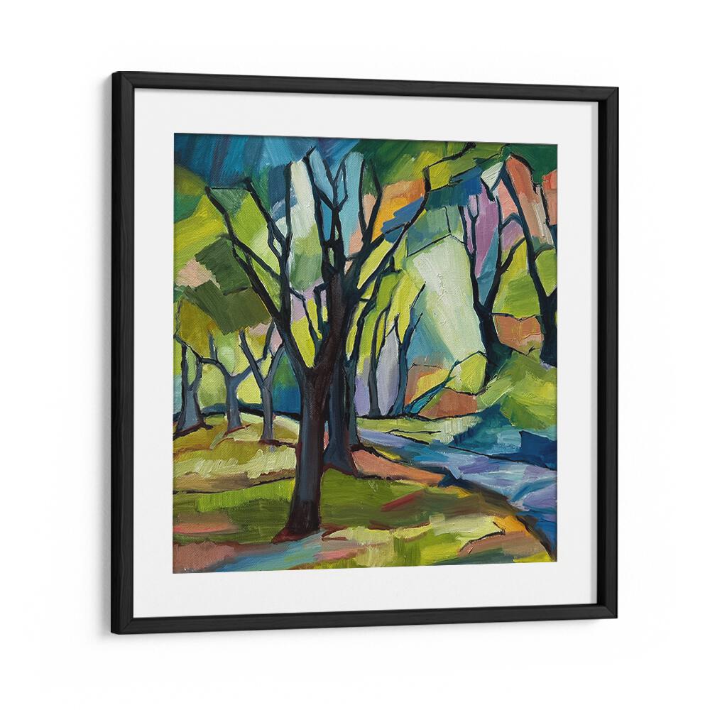 SHADOWY PATH , LANDSCAPE PAINTINGS