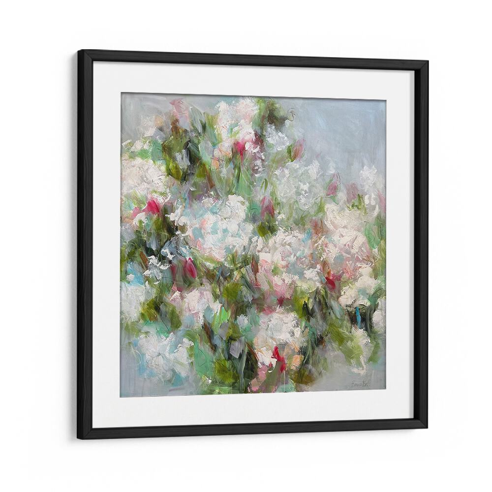 Vibrant COLORFUL BRUSHSTROKES, FLORAL FLOWER PAINTINGS bring nature's beauty to your walls with artistic flair.