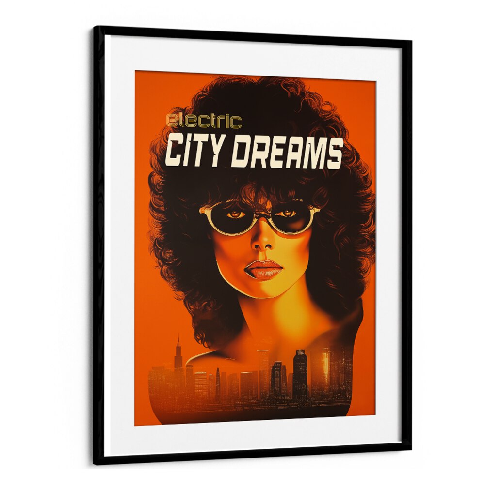 ELECTRIC CITY DREAMS , VINTAGE PAINTINGS