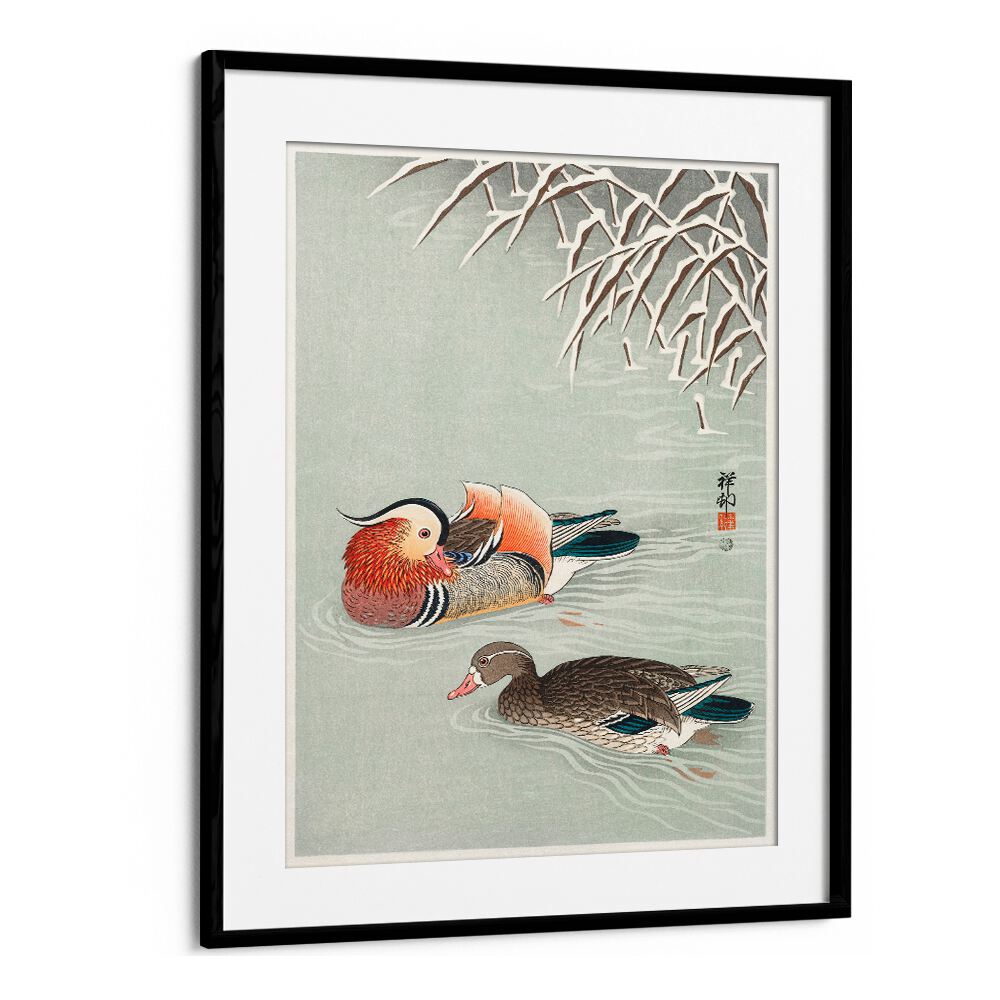 MANDARIN DUCKS (1925 - 1936)   , JAPANESE PAINTINGS , JAPANESE ART PRINTS