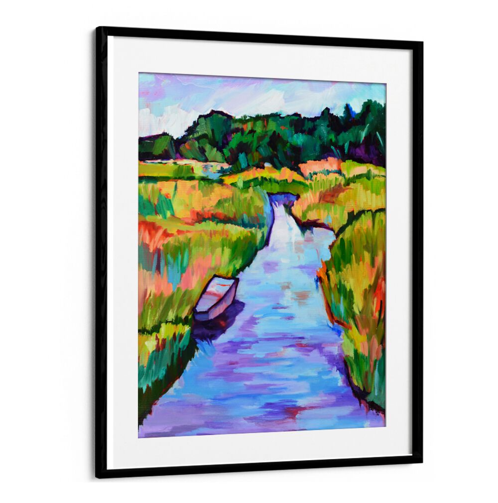 RIPPLING WATER , LANDSCAPE PAINTINGS