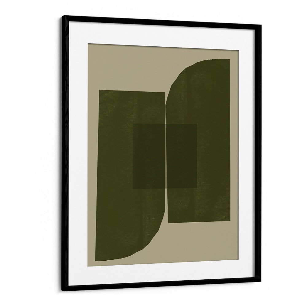 GREEN COMPOSITION II BY THE MIUUS STUDIO , ABSTRACT PAINTINGS, ABSTRACT ART PRINTS