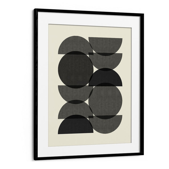 COMPOSITION LINES AND CIRCLES III , ABSTRACT PAINTINGS , ABSTRACT ART PRINTS