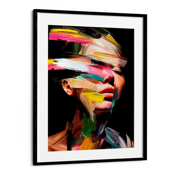 FACELESS VIII , ABSTRACT PAINTINGS