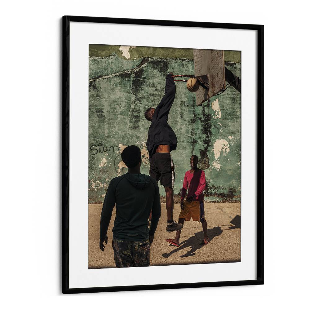 Christian Meermann painting - STREET BASKETBALL by Asianmonk