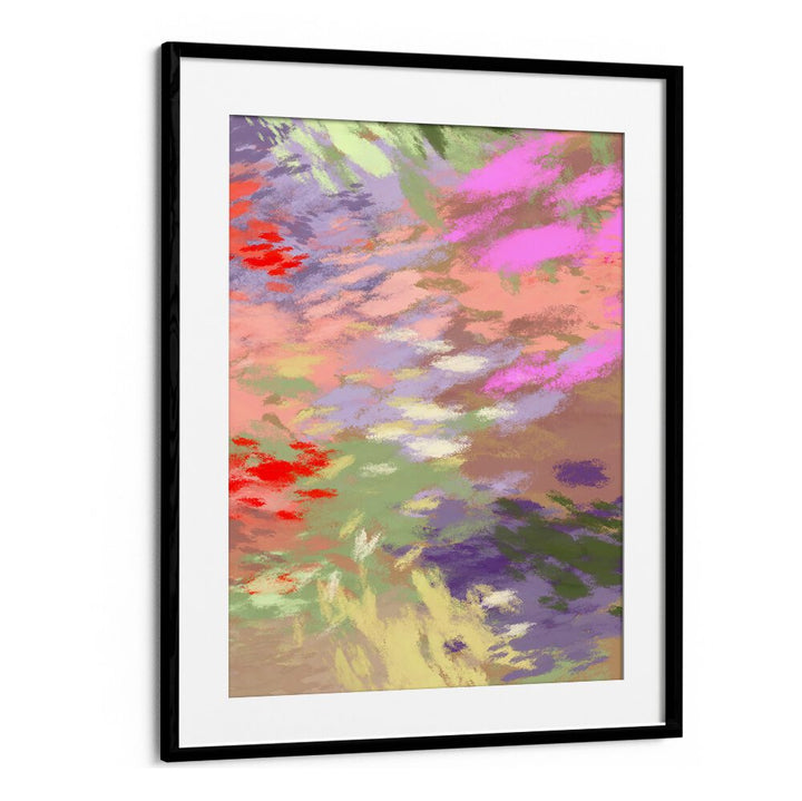 Vibrant colors blend in LAZY SUMMER DAYS IV, ABSTRACT PAINTINGS, capturing the essence of relaxation perfect for any space.