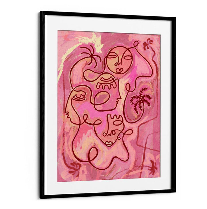 ESCAPE TO PEACE , BOHO ART PAINTINGS
