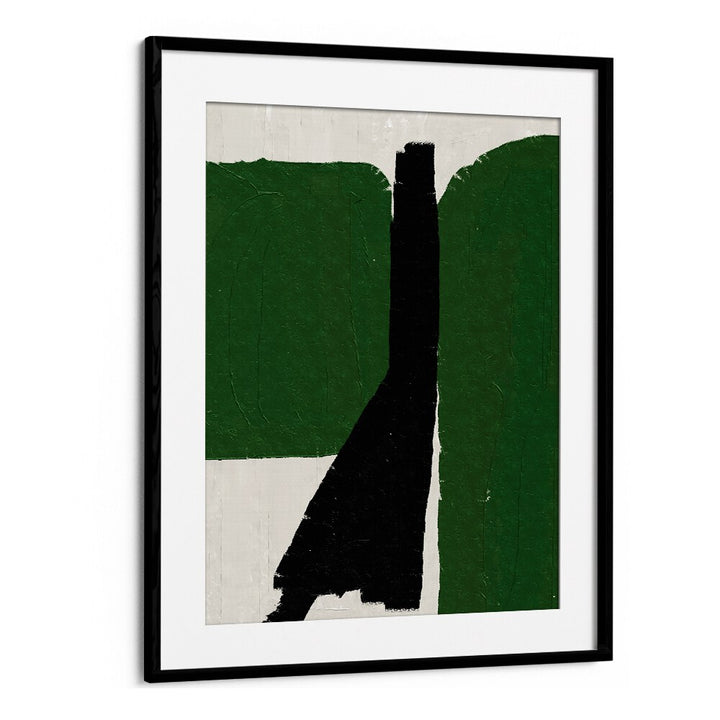 GREEN BLACK OIL ABSTRACT BY THE MIUUS STUDIO , ABSTRACT PAINTINGS, ABSTRACT ART PRINTS