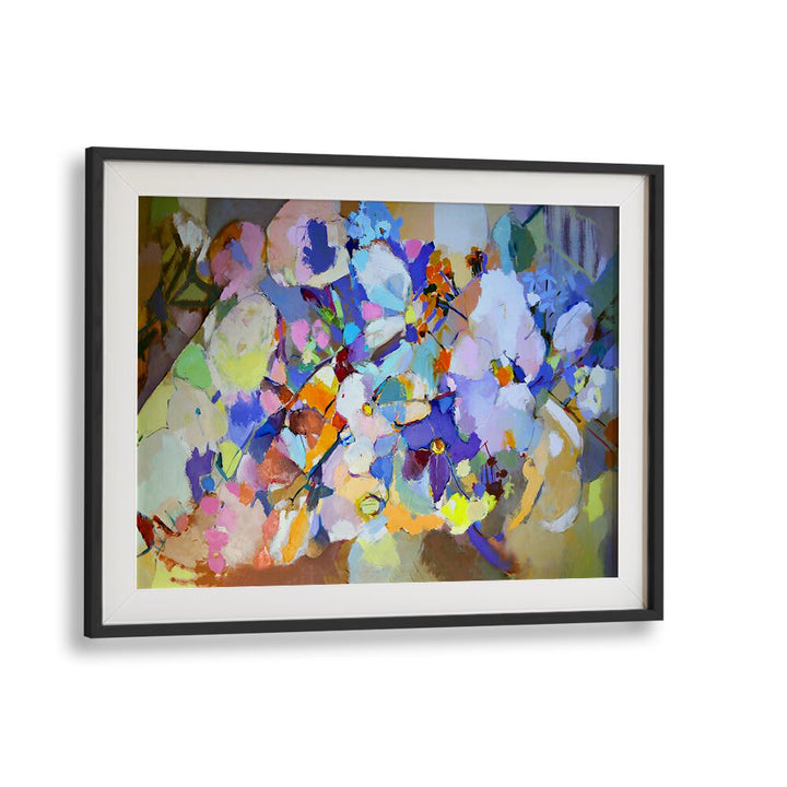 Vibrant SUMMER FLOWERS, ABSTRACT PAINTINGS, perfect for brightening your living space and capturing summer's essence.
